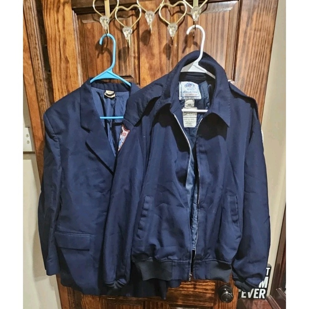 DSCP Wings Collection 3 Pc Air Force JROTC Wool Dress Coat Bomber Pants Set